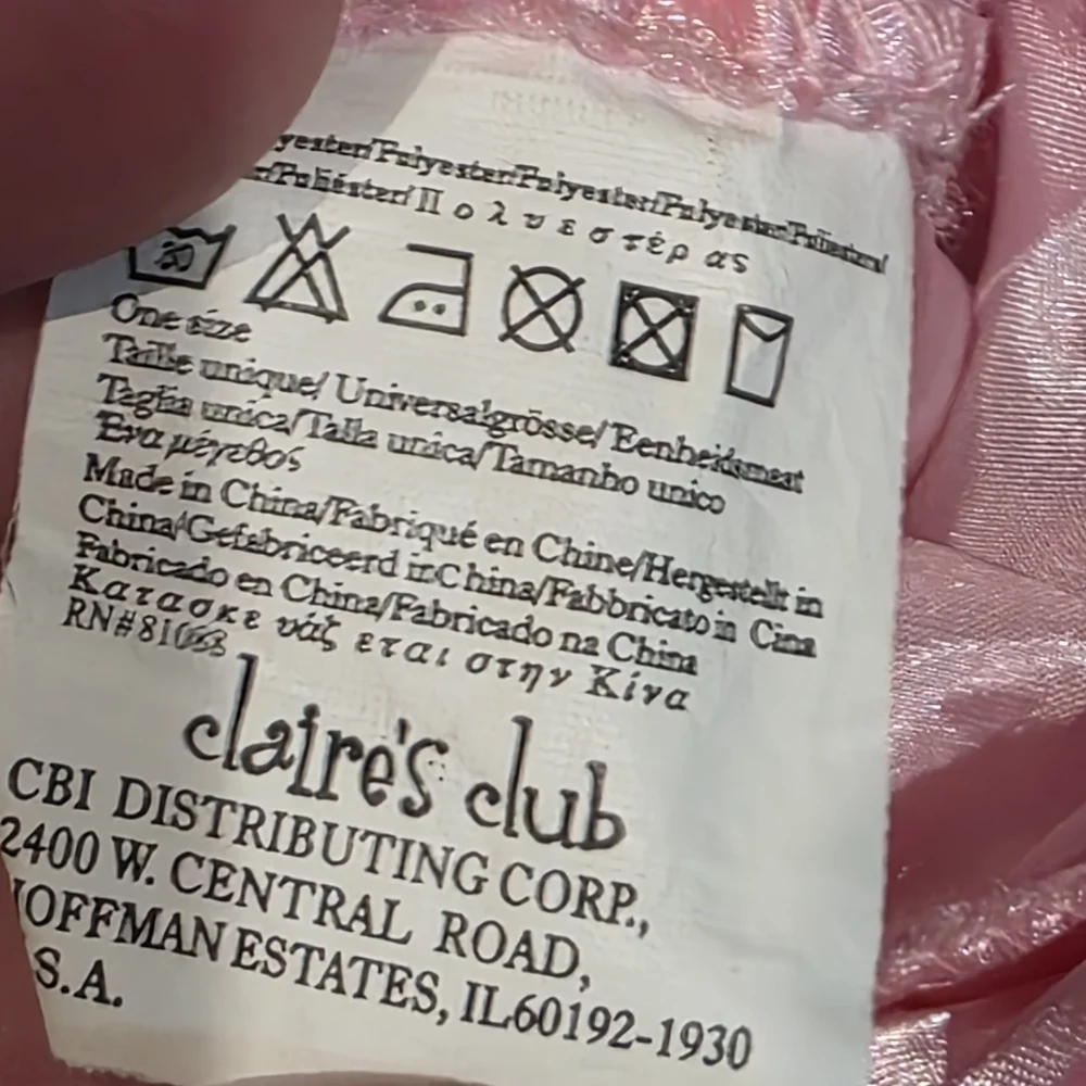 Claires Club Tulle Skirt Girls Size 4/6
